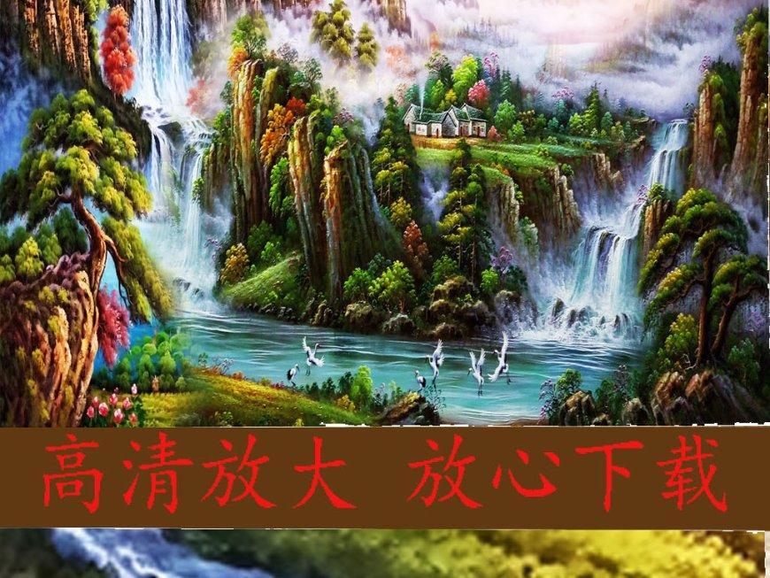 铜都散怀-白鹤书法小品迎春展开幕